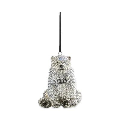 Kith Kithmas Polar Bear with Swarovski Crystals "Crystal Shimmer / Jet Hematite / Crystal Silver Shade / Crystal / Crystal Blue Shade"