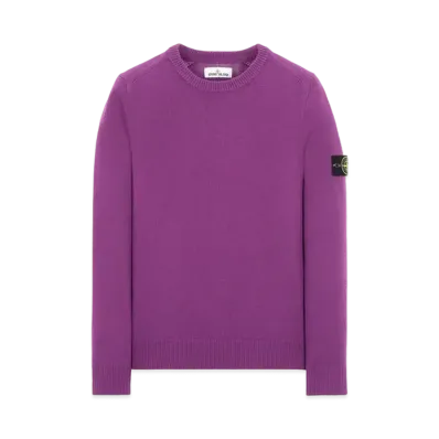 Stone Island 535A3 LAMBSWOOL "Magenta"