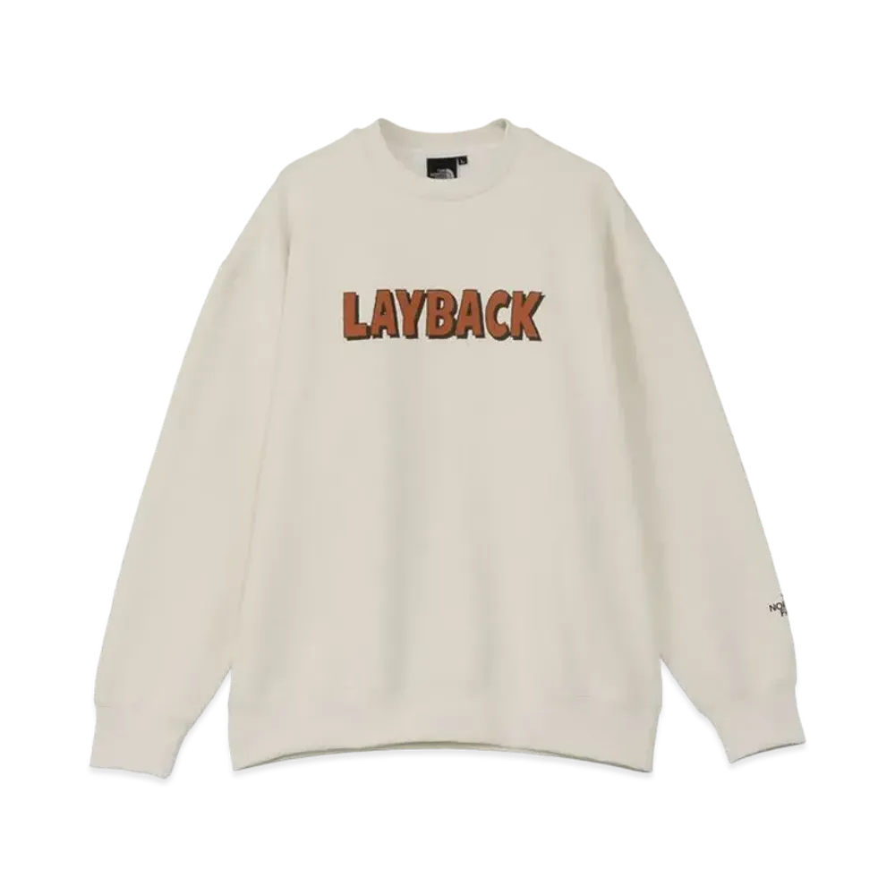 The North Face Layback Crew "Vintage White"