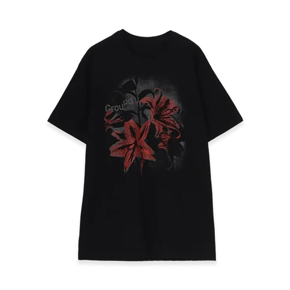 Ground Y 20/Cotton Jersey Lilly "Black"