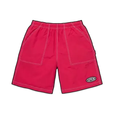 Supreme Nylon Painter Short "Magenta"