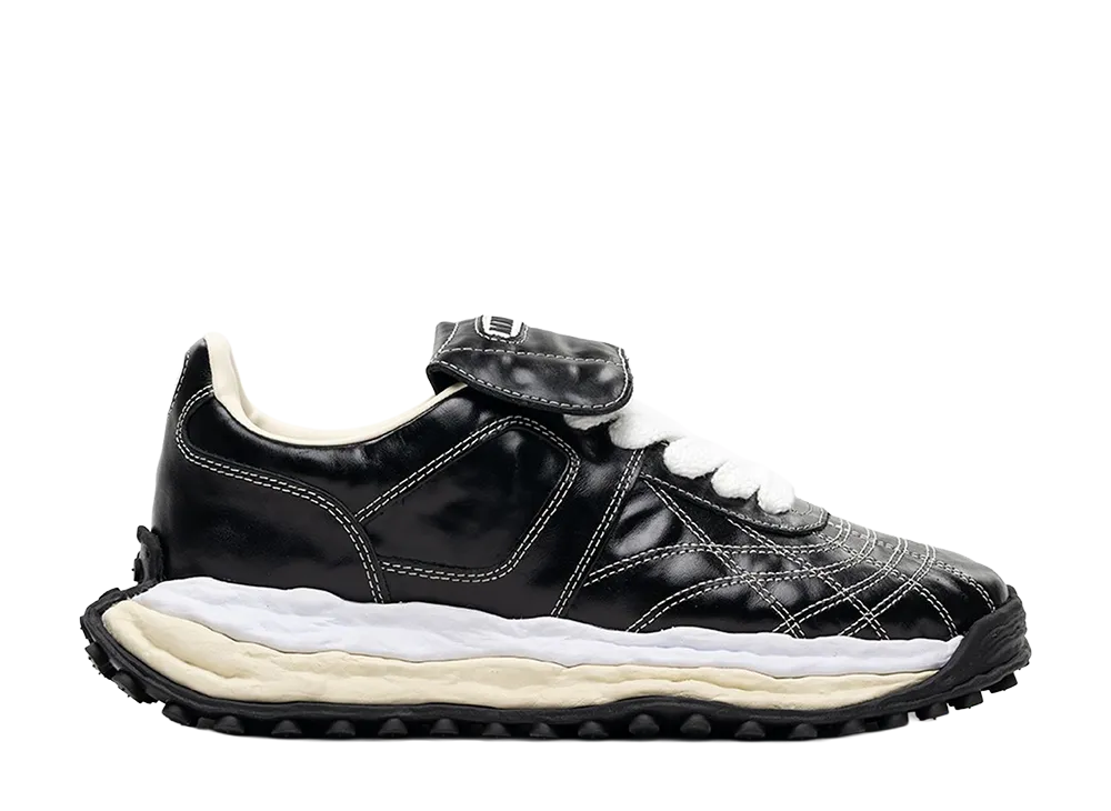 Maison MIHARA YASUHIRO SCOTT OG Sole Wrinkled Leather Low-top Sneaker "Black"