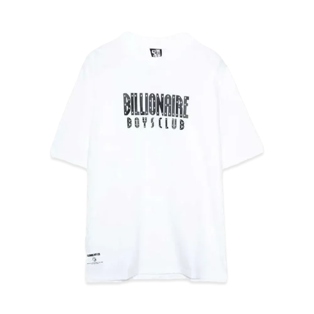 BILLIONAIRE BOYS CLUB COTTON T-SHIRT HELMET BY W "WHITE"