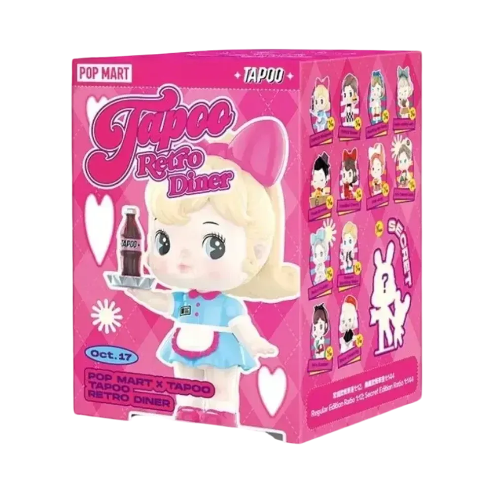 POP MART TAPOO Retro Diner Series [Piece]
