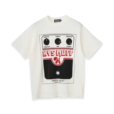 HYSTERIC GLAMOUR Hys Muff T-Shirt "White"