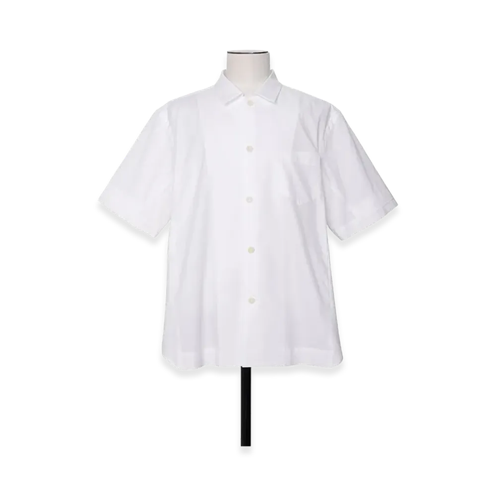 sacai Poplin Shirt "Off White"
