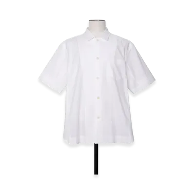 sacai Poplin Shirt "Off White"