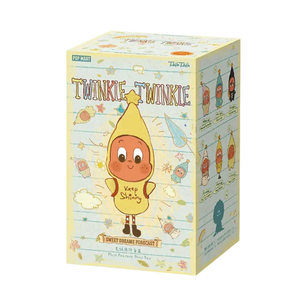 POP MART Twinkle Twinkle Sweet Dreams Forecast Series-Plush Pendant Blind Box [Piece]