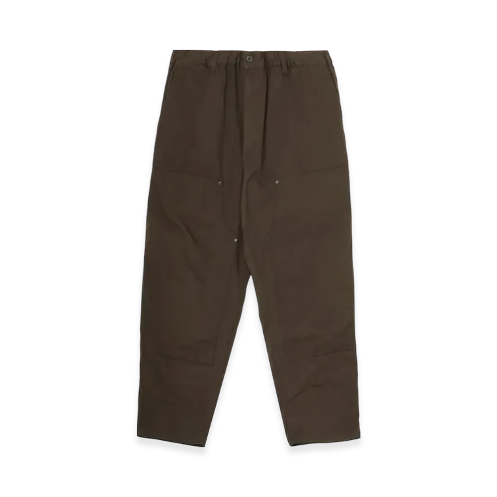 Yohji Yamamoto POUR HOMME Bs Oxford Double Knee Work Pants "Dark Brown"
