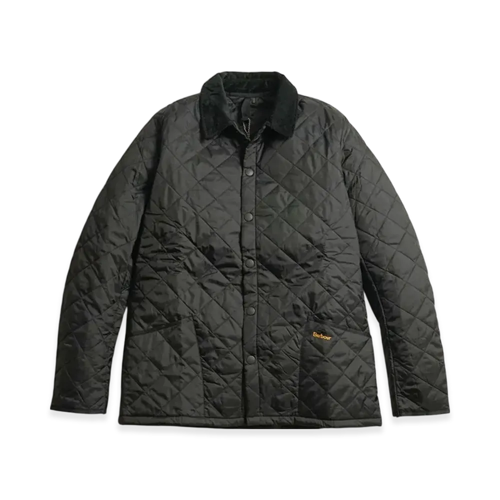 Barbour Heritage Liddesdale Quilt Jacket "Black"