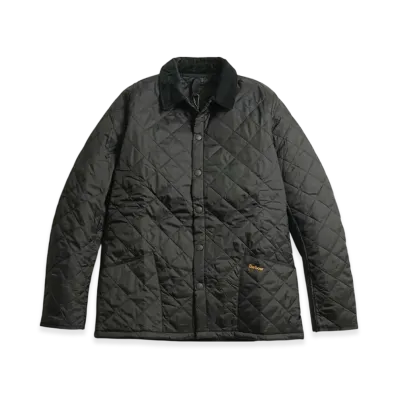 Barbour Heritage Liddesdale Quilt Jacket "Black"