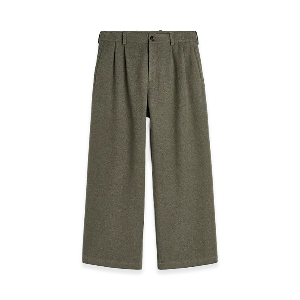 OUR LEGACY Bridge Chino "Night Pine Fishbone Bound Wool"