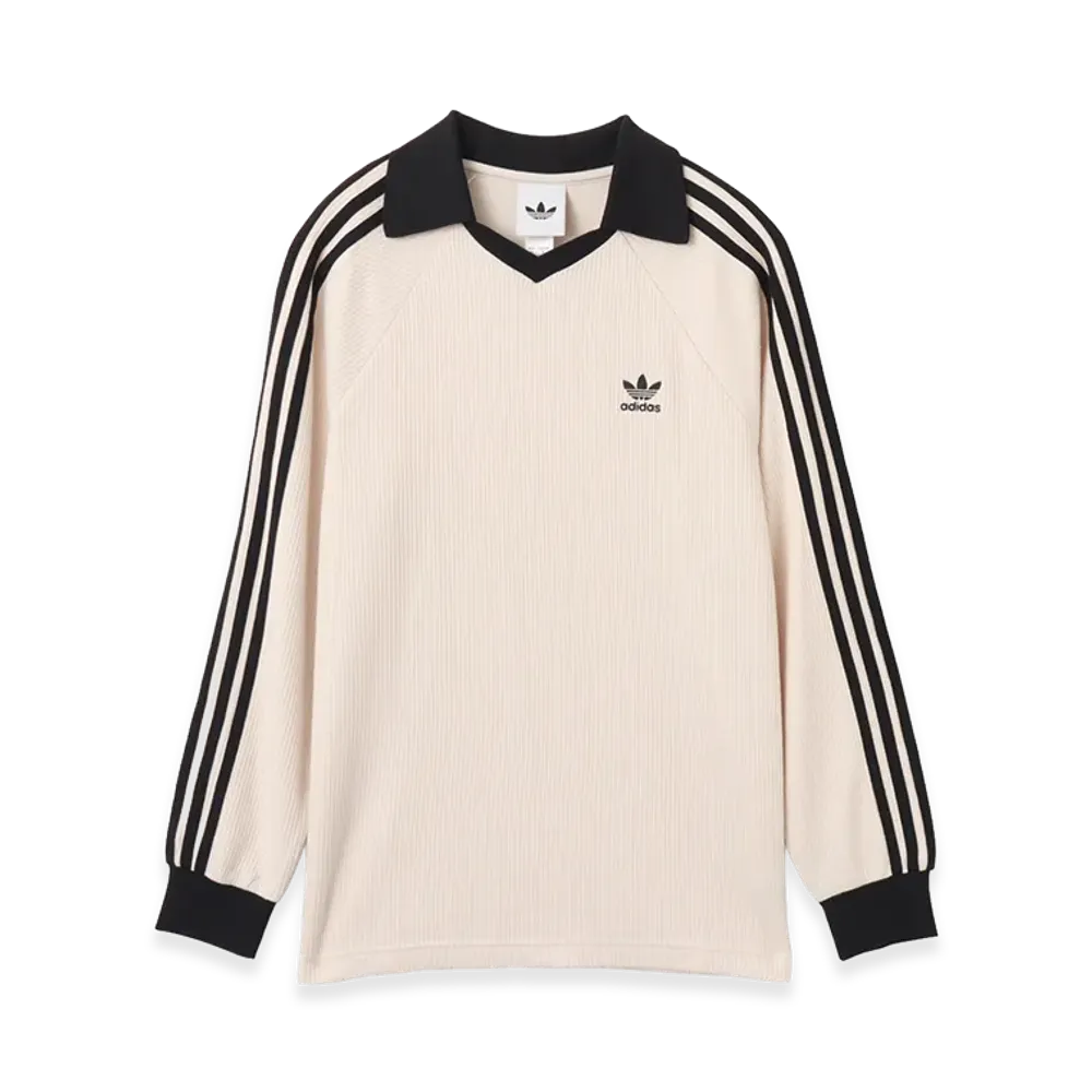 adidas Waffle LS Polo "Cream White"
