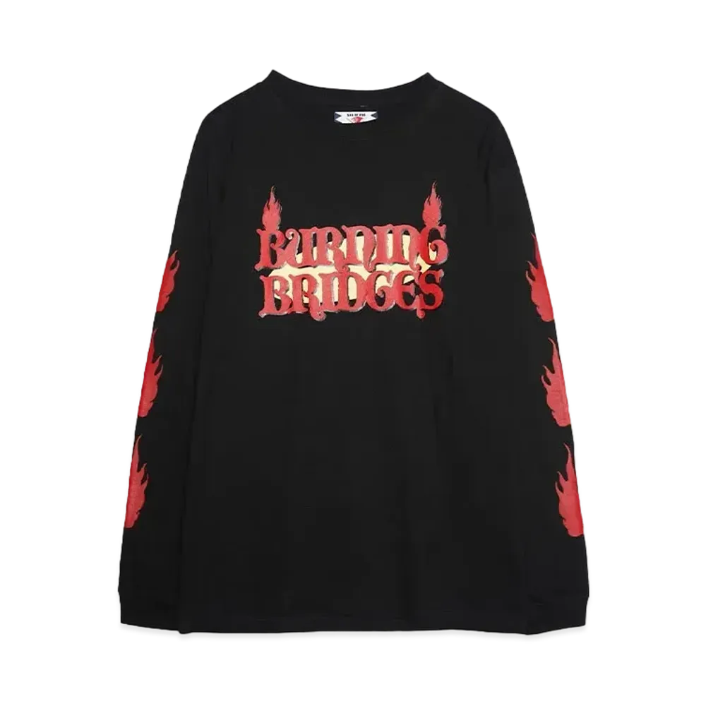 SON OF THE CHEESE HELLO NEWMAN LS TEE "BLACK"