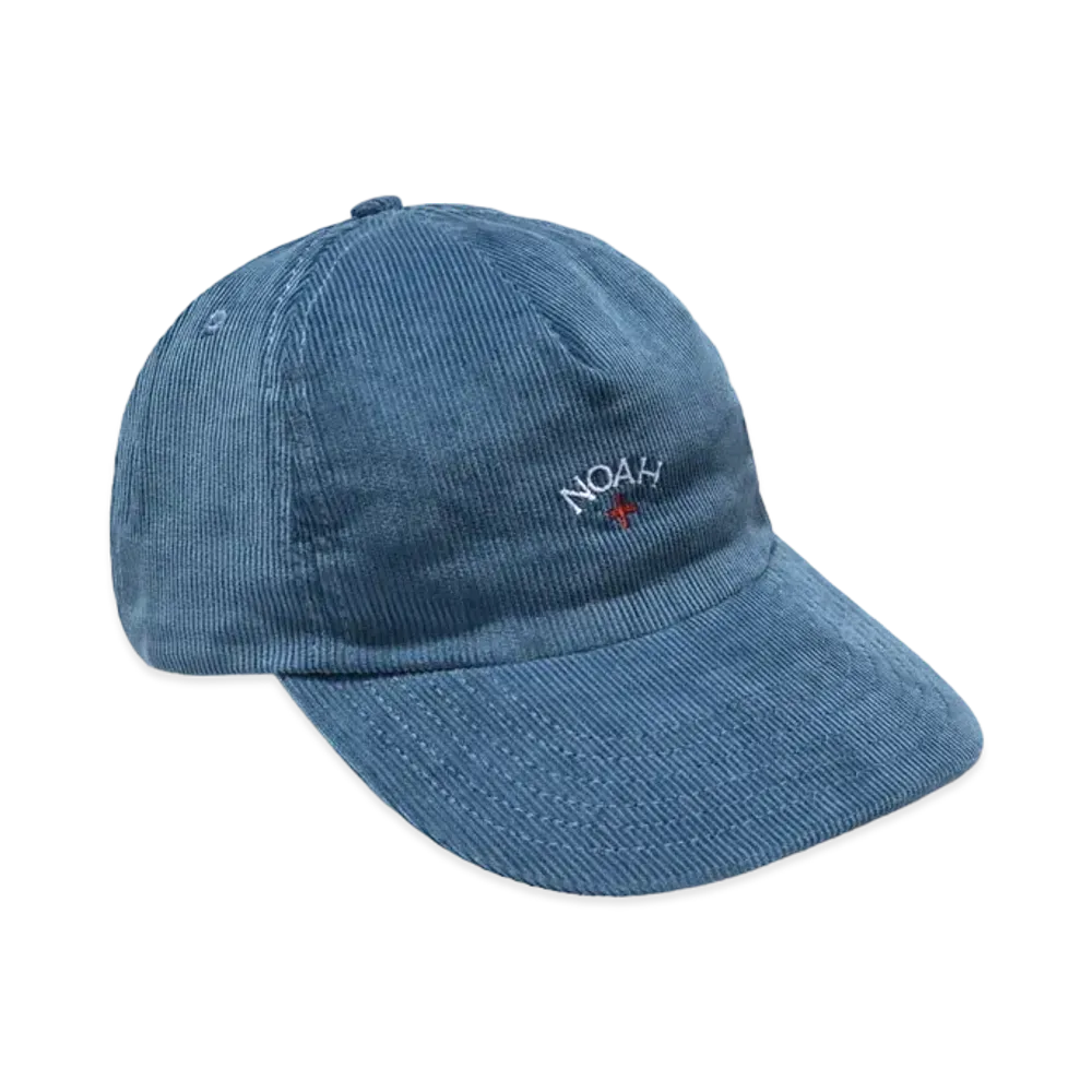 Noah Corduroy Core Logo 6-Panel "Petrol"