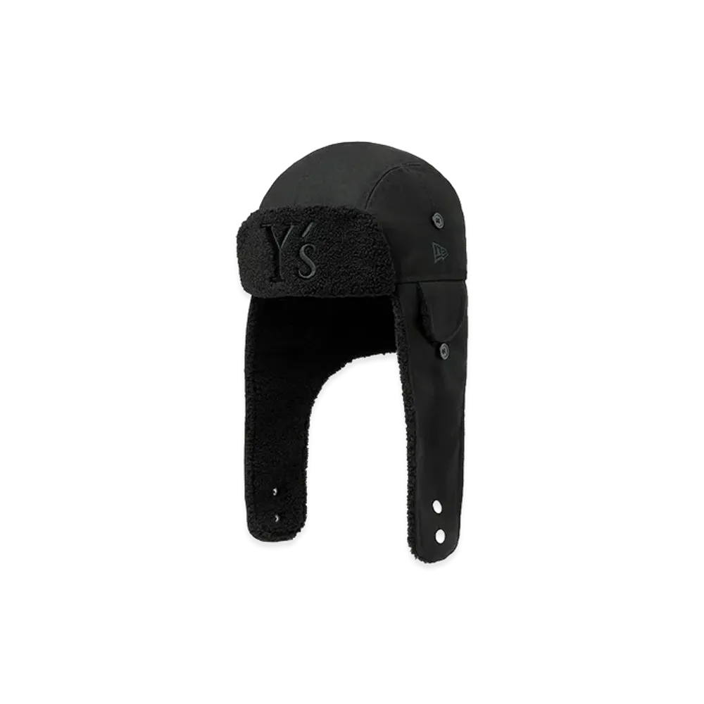 NEW ERA x Y's Trapper FW26 Wool "Black"