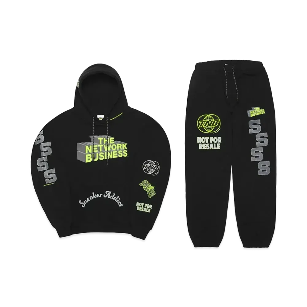 THE NETWORK BUSINESS US Cotton Set up "Black" TNB001