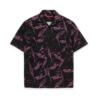GDC x KJ All-Over Pattern Shirts "Black"