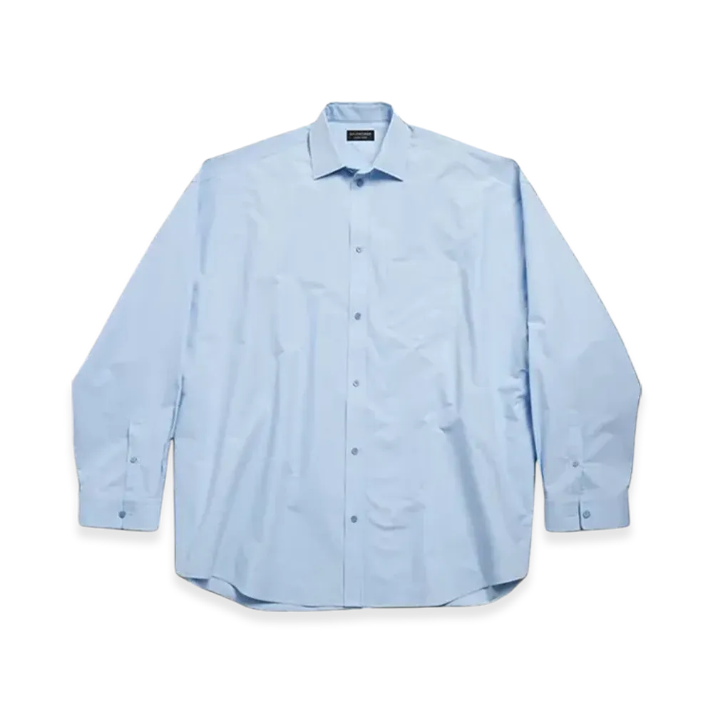 BALENCIAGA Oversized Shirt "Light Blue"