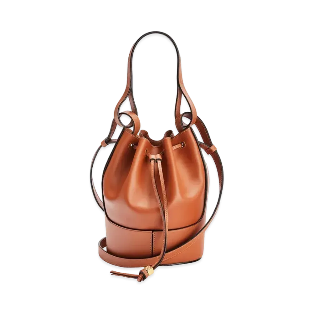 LOEWE Small Balloon Bag In Nappa And Calfskin "Tan"
