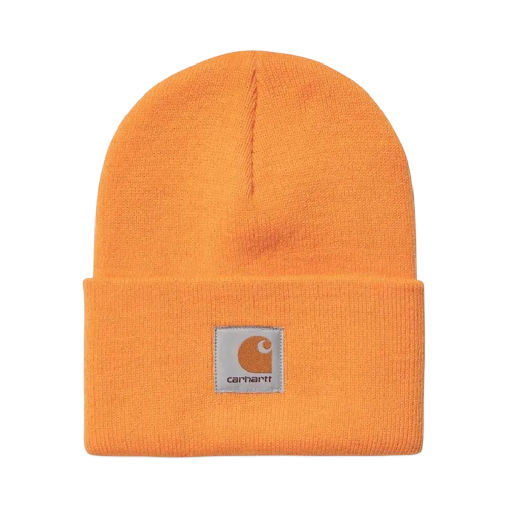 Carhartt WIP Hat Knit Cap Acrylic Watch Hat Acrylic Watch Cap "Pale Orange"
