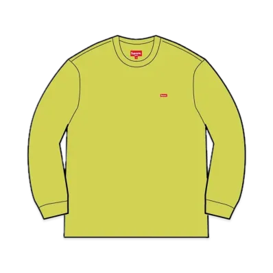 Supreme Small Box L/S Tee "Green"(23SS)