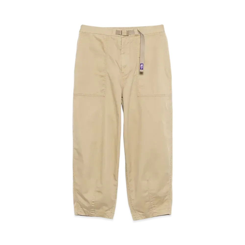 The North Face PURPLE LABEL Coolmax Chino Wide Cropped Pants "Beige"