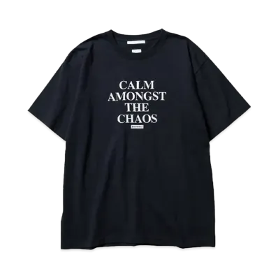 Liberaiders LR SLOGAN TEE "BLACK"