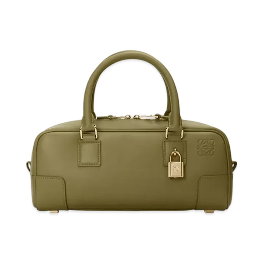 LOEWE Amazona 23 Cropped Bag "Olive"