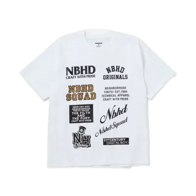 NEIGHBORHOOD NH-11 / C-TEE . SS "White"