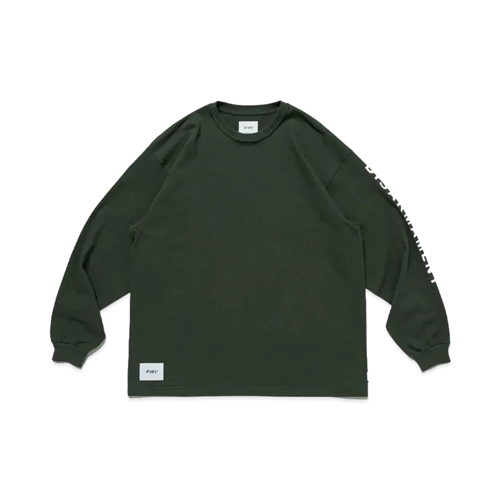 WTAPS OBJ 02 / LS / Cotton "Olive Drab"