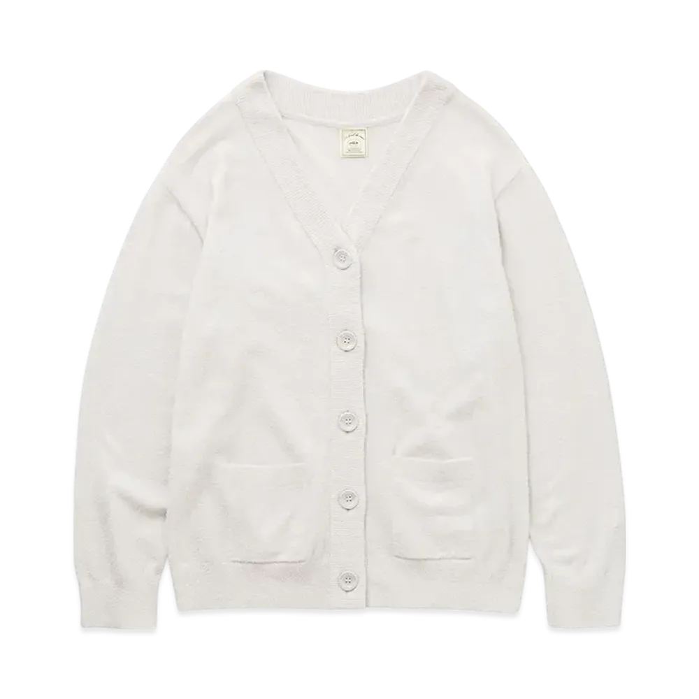 GELATO PIQUE Washable Smoothie Cardigan "Navy"