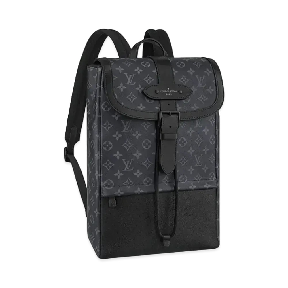 Louis Vuitton Saumur Backpack Monogram Eclipse "Noir"