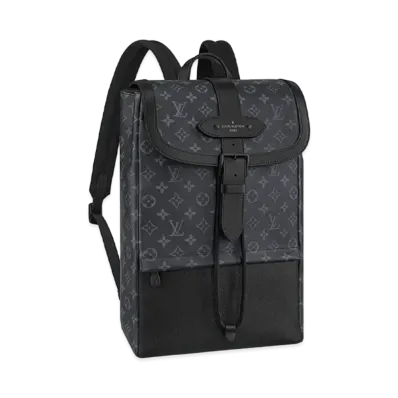 Louis Vuitton Saumur Backpack Monogram Eclipse "Noir"