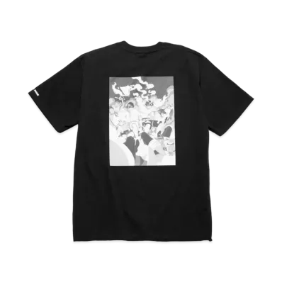 GOD SELECTION XXX ONEPIECE T-SHIRT GX-S21-OPST-04 Luffy&Ace "Black"