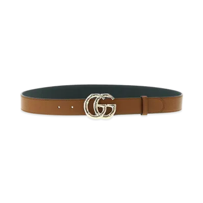 GUCCI Women's 'GG Marmont' Belt "Brown"