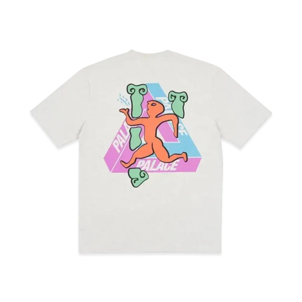 PALACE Dancing Man T-Shirt "Grey Marl"
