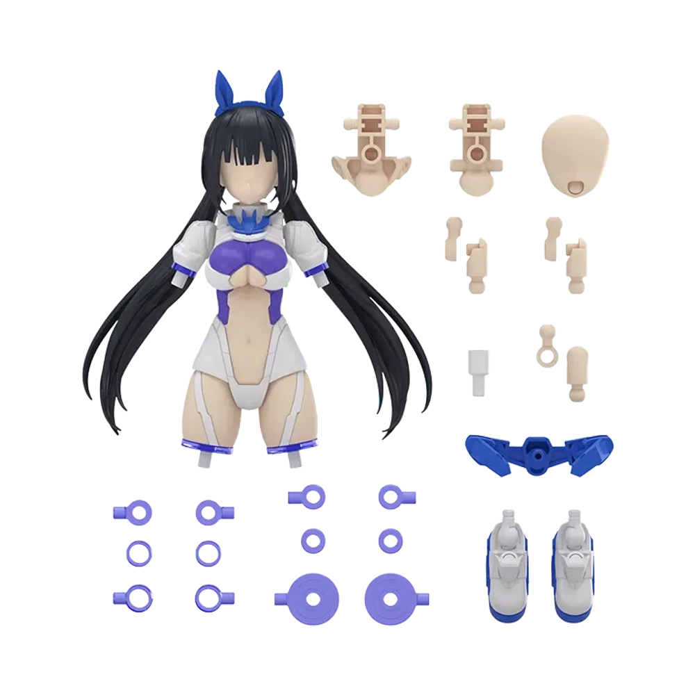 BANDAI "30 MINUTES SISTERS" 30MS Option Parts Set 21 (Sprint Costume) [Color B]