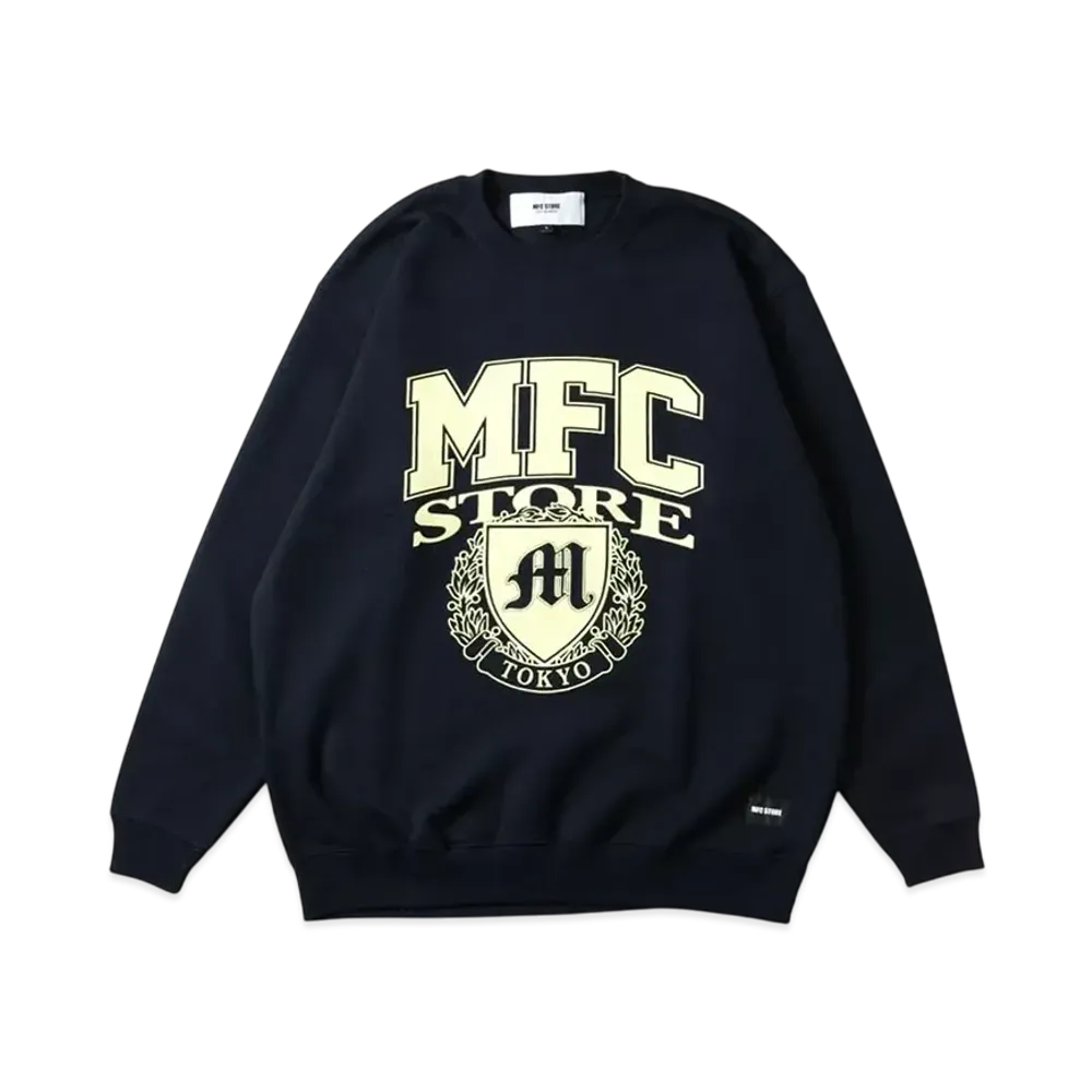 MFC STORE Mfc Store College Logo Crewneck "Navy"