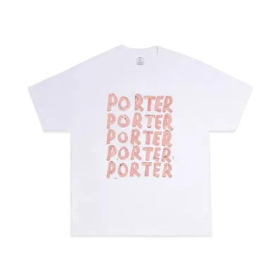 PORTER x Eric Stefanski T-shir #1 "Pink"