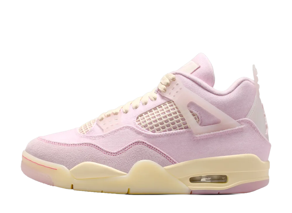 ナイキ ウィメンズ エアジョーダン4 レトロ "アイスドカーマイン"