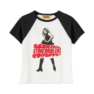 HYSTERIC GLAMOUR x Starcrawler Vixen Girl T-Shirt "White"
