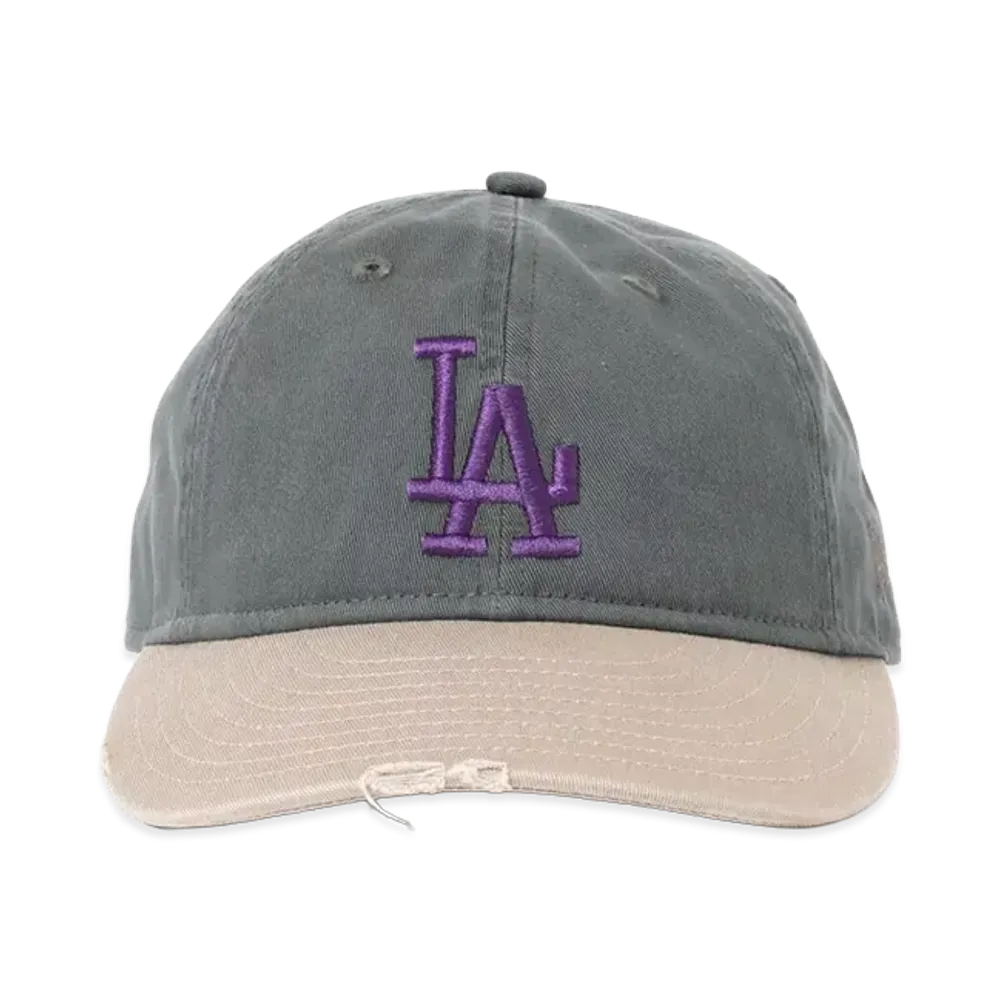 NEW ERA x JOURNAL STANDARD relume Exclusive 9Thirty(TM) Hard Wash Dodgers Cap "Gray/Charcoal"