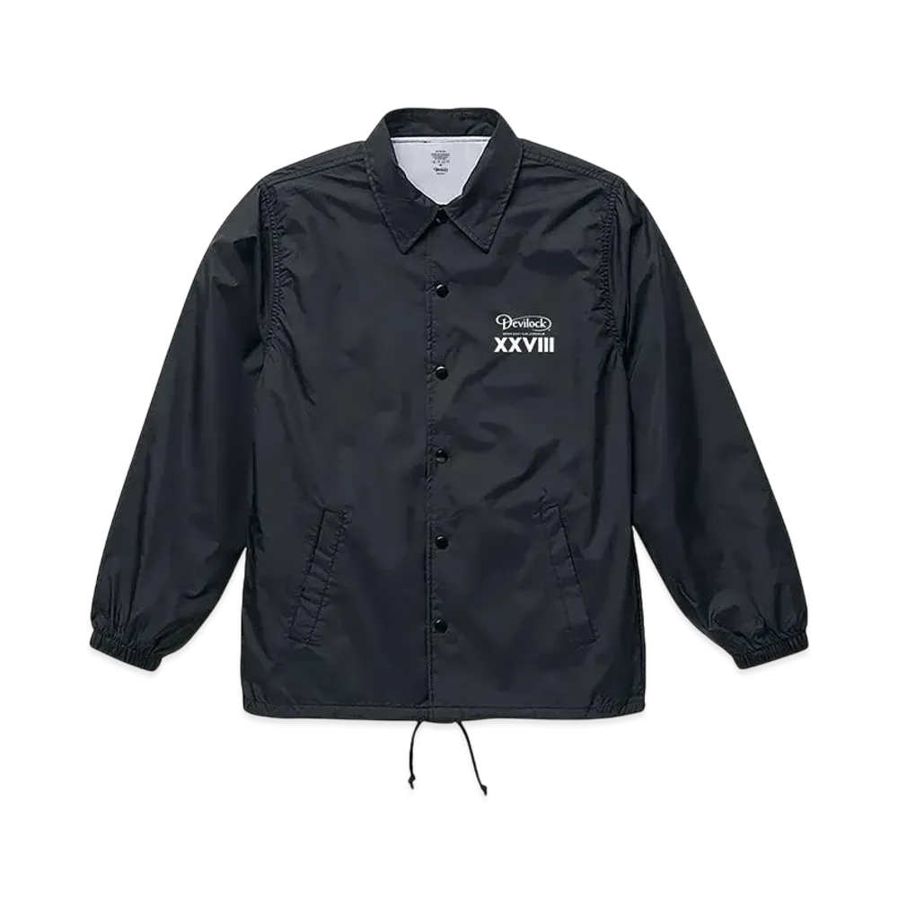 DEVILOCK XXXVLLL COACH JACKET "BLACK"