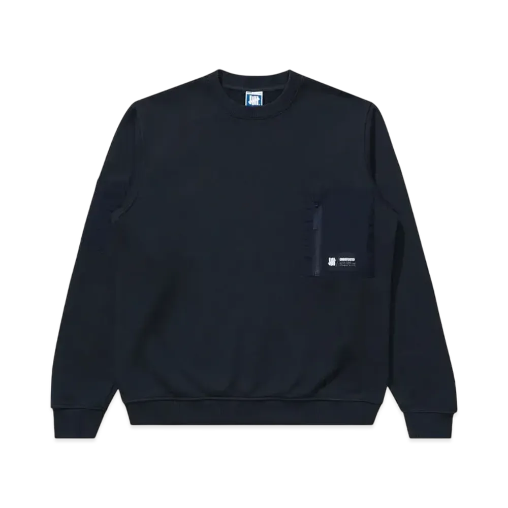 UNDEFEATED Pocket Crewneck "Navy"