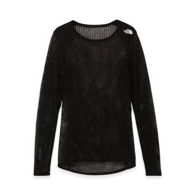 The North Face Long Sleeve 100 Dry Wool Crew "Black"