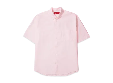 Supreme Loose Fit Oxford S/S Shirt "Pink"