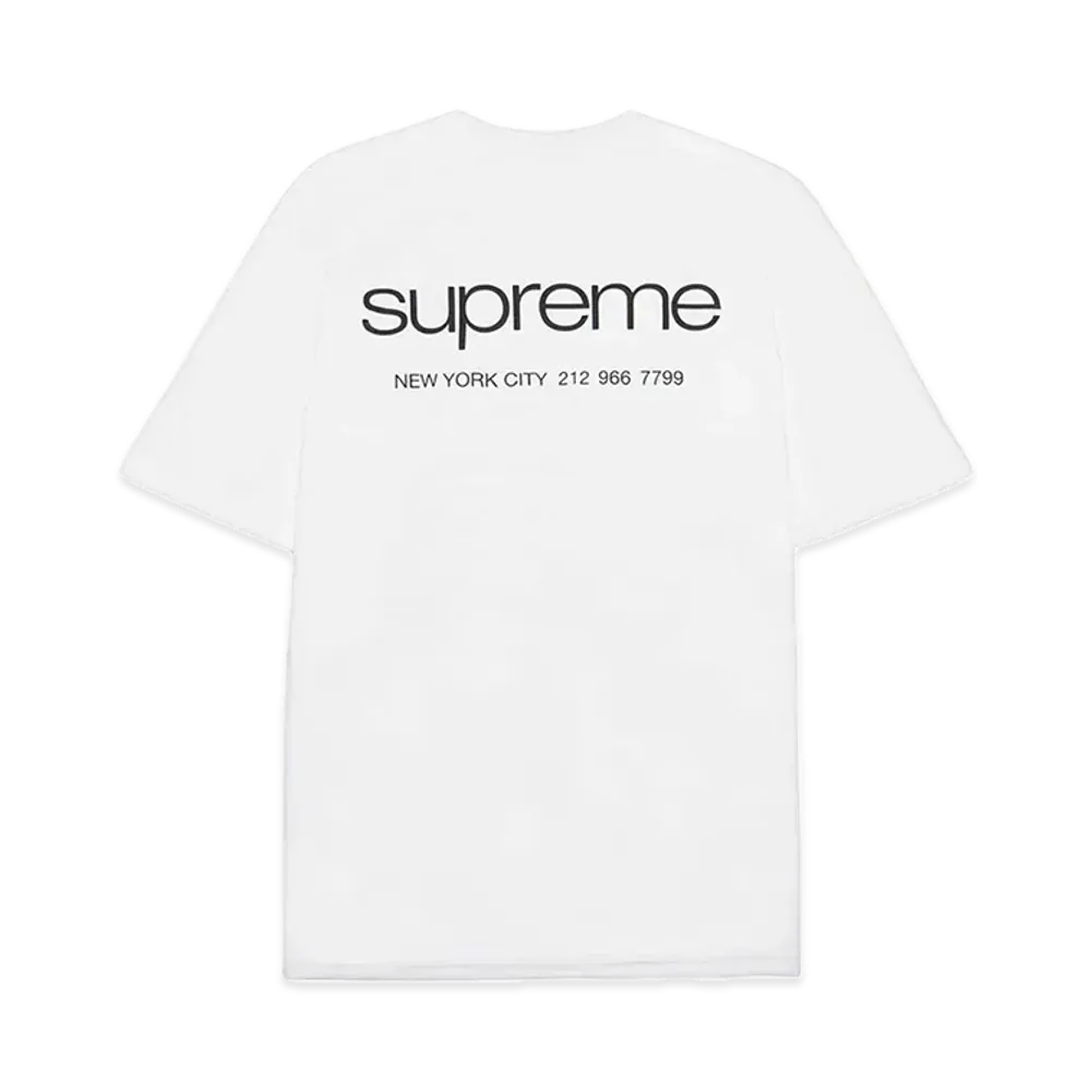 Supreme Nyc Tee "White"