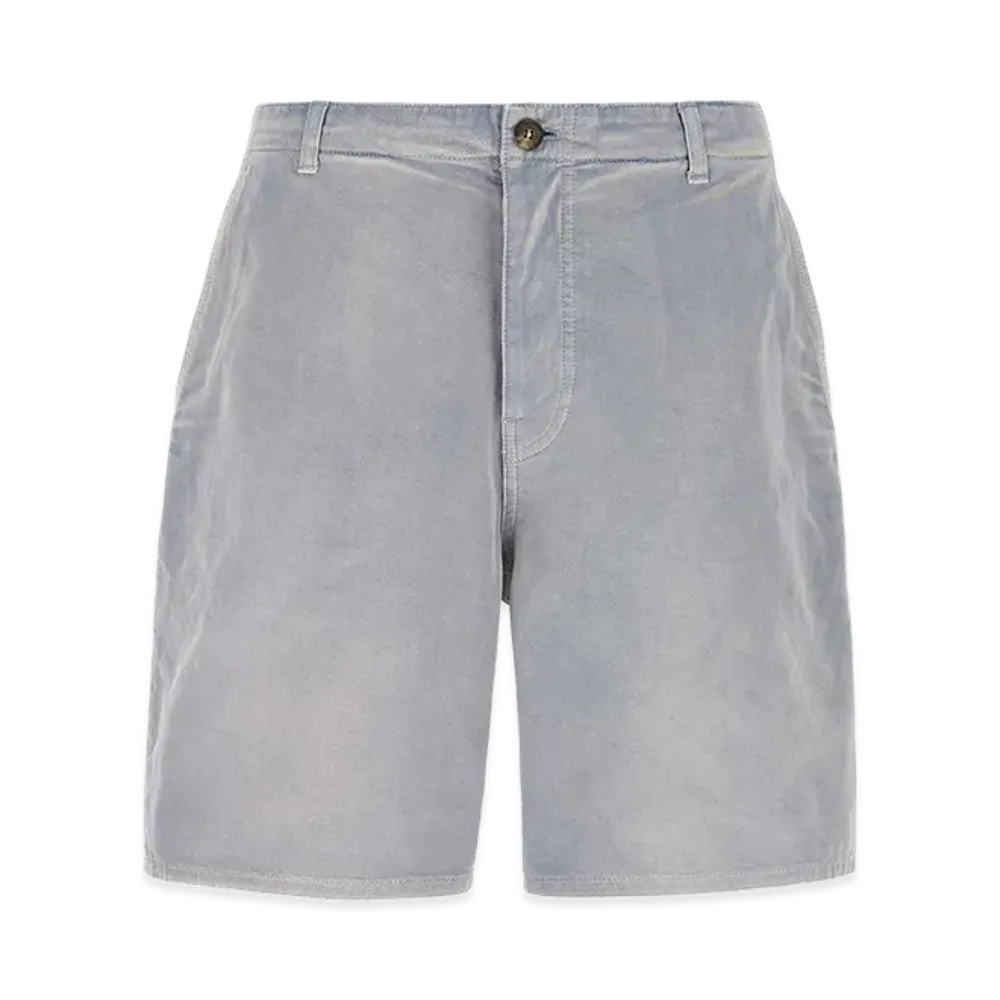 PRADA Gabardine Bermuda Shorts "Gray"