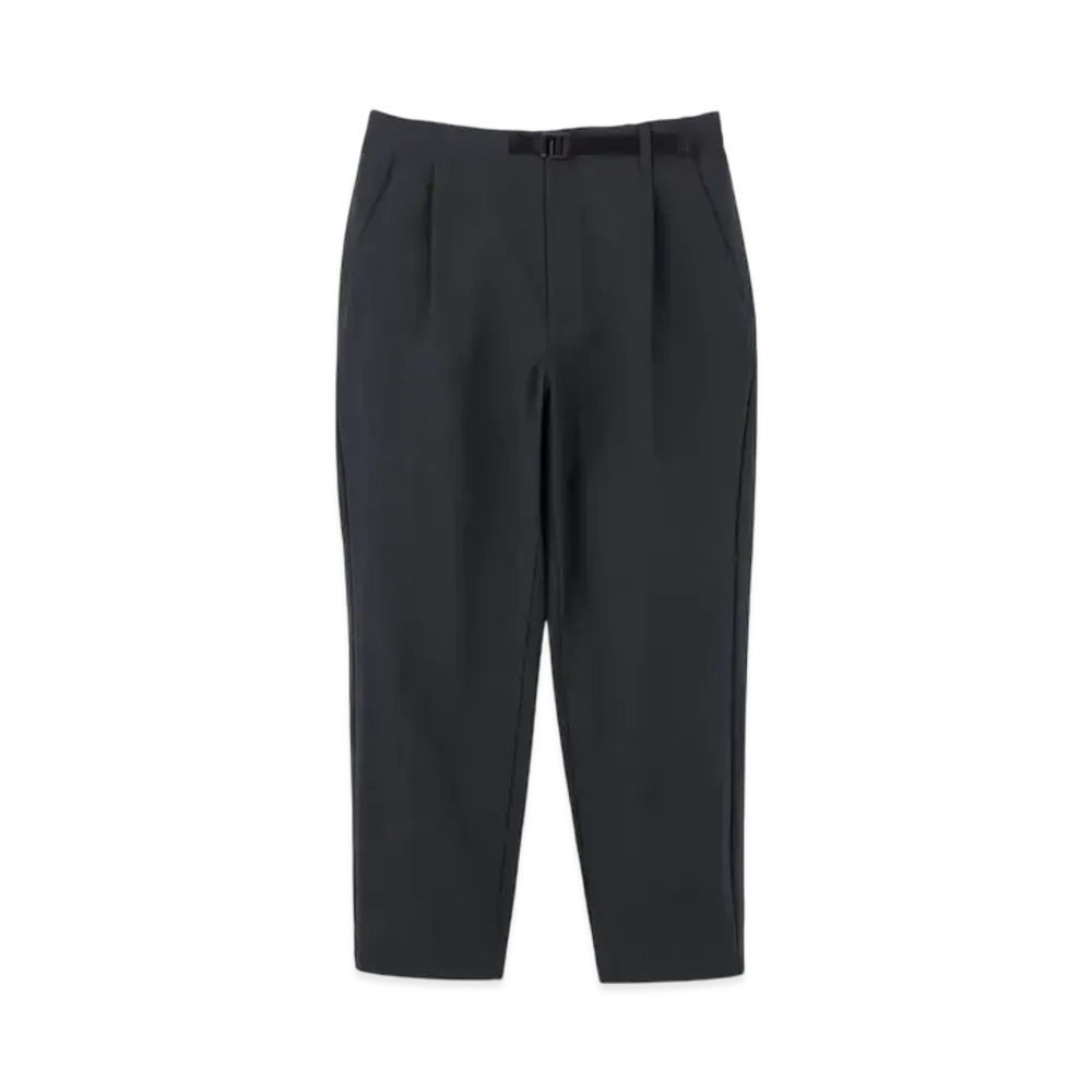 Goldwin One Tuck Tapered Ankle Pants (Unisex) "Deep Chacoal"